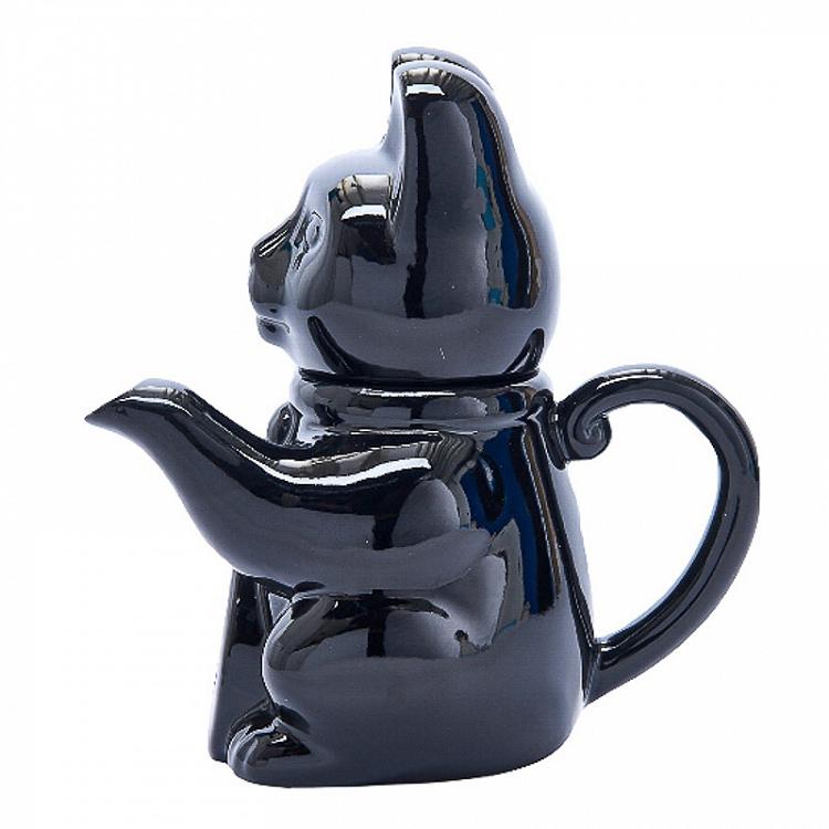 Чёрный чайник Мяу Miyu Teapot Black