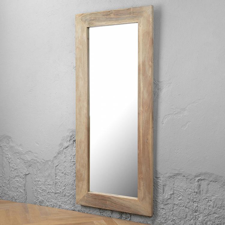 Большое зеркало из дерева манго Mango Wood Mirror Large