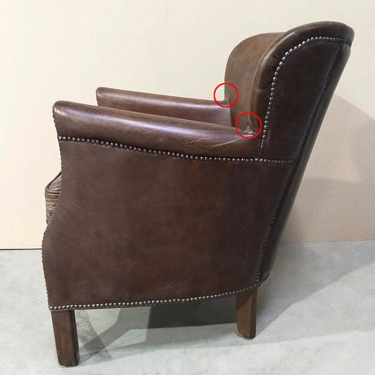 Кресло Профессор, тёмные ножки дисконт Professor Chair, Antique Wood discount