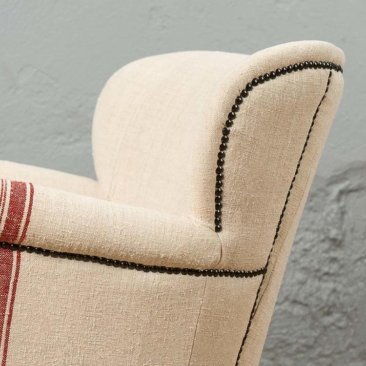 Кресло Тёрнер в обивке из винтажных хлопковых мешков Turner Armchair