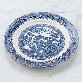 Тарелка Blue Willow Serving Plate