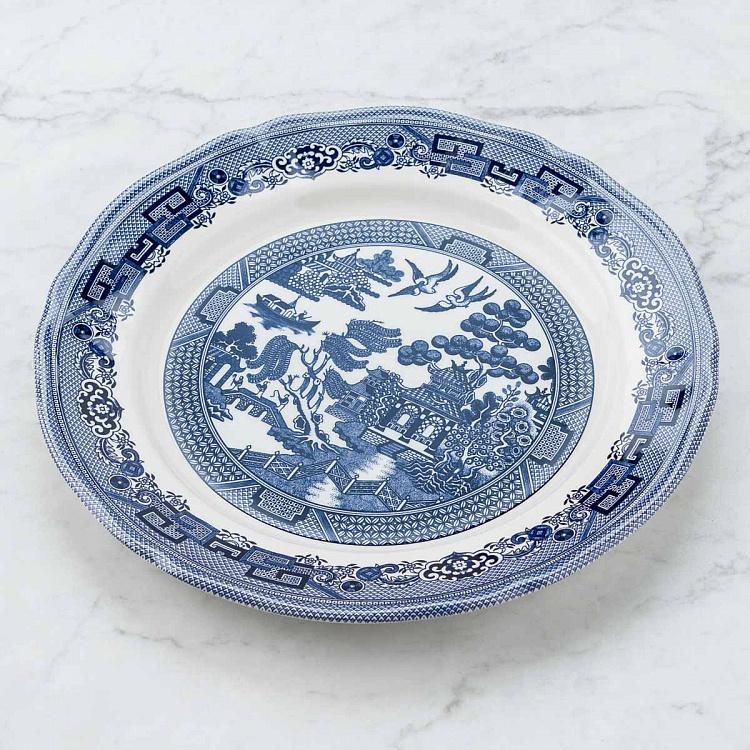 Blue Willow Serving Plate