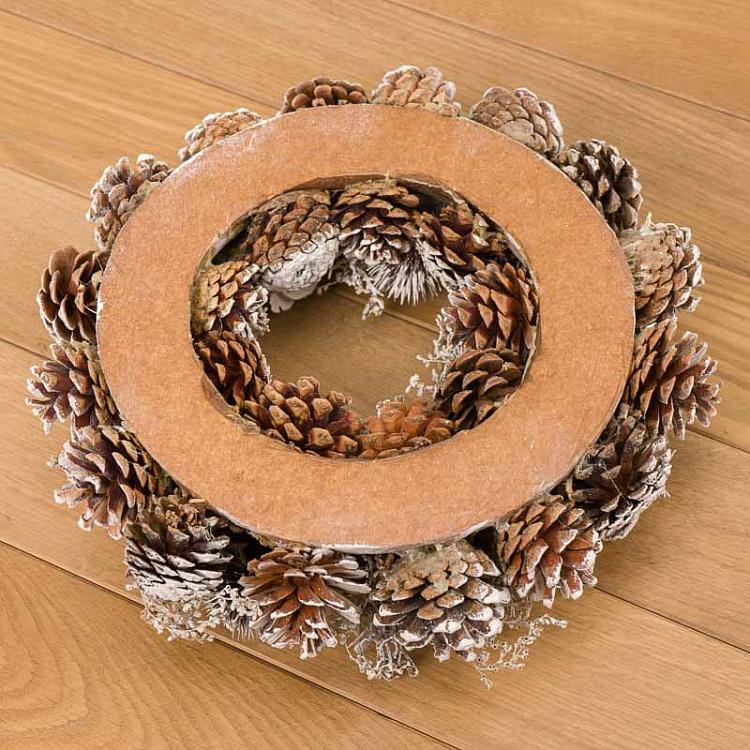 Венок с шарами и звёздами Balls And Stars Wreath 30 cm