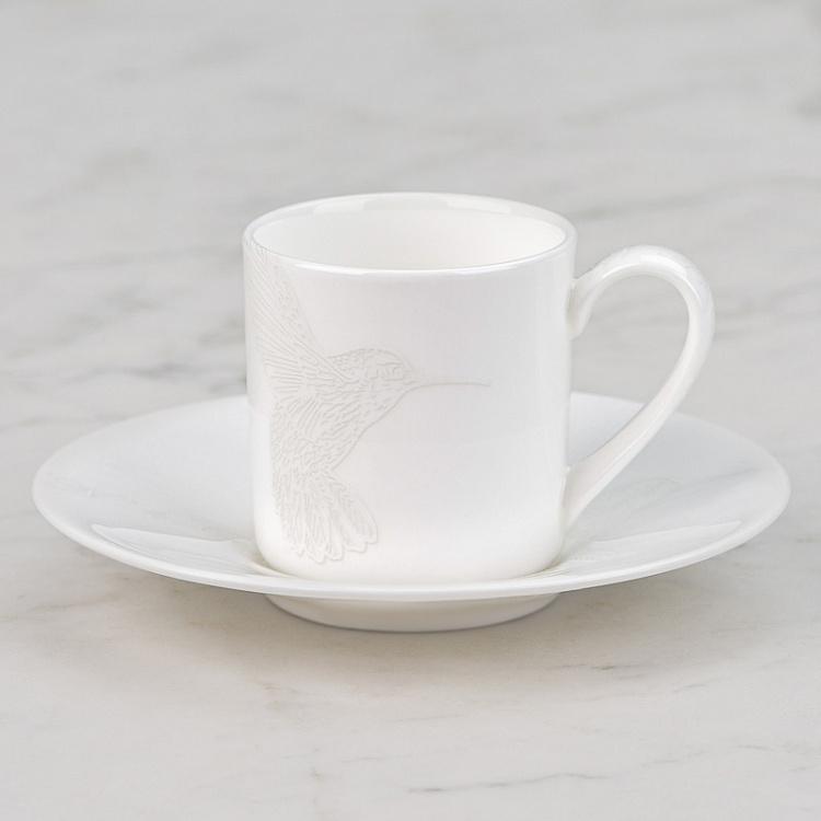 Bianco And Bianco Coffee Cup And Saucer