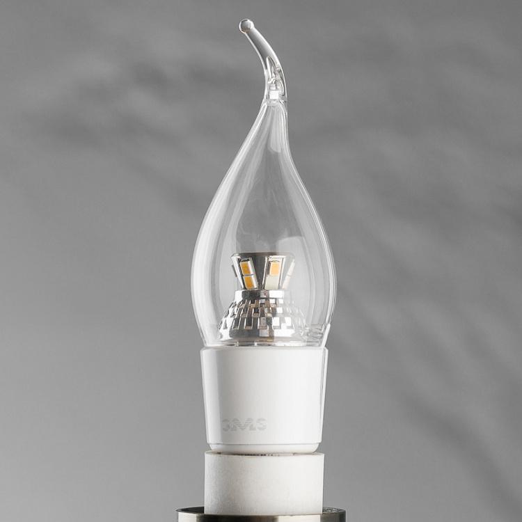 Светодиодная не диммируемая лампа Свеча на ветру Q33 3.5W E14 2700K NonDimmable