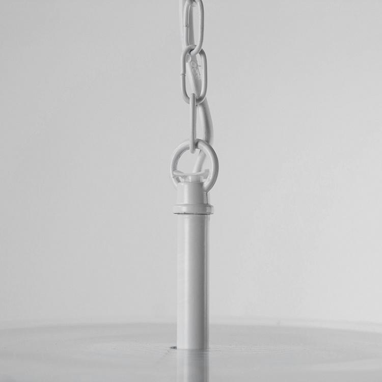 Белый подвесной светильник Киль White Hanging Lamp Kiel