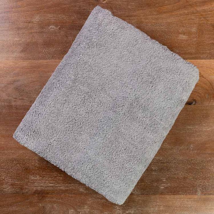 Серое махровое банное полотенце, 100х160 см CL Zero Twist Grey 100x160 cm