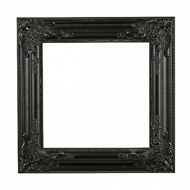 Baroque Frame Black