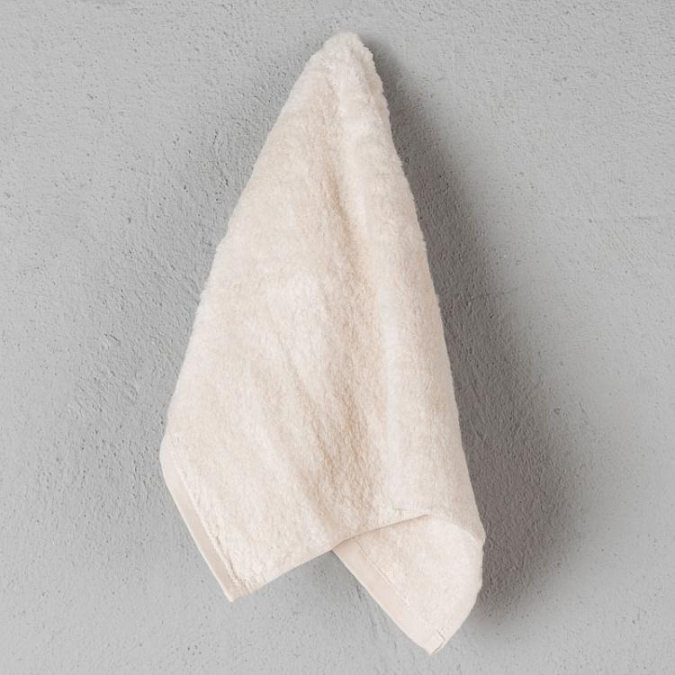 Бежевое махровое полотенце-салфетка Зефир, 34x40 см Super Marshmallow Wash Cloth Beige 34x40 cm