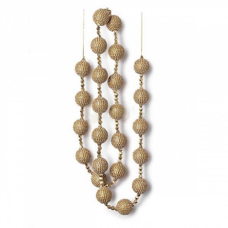 Beads Garland Gold 182 cm