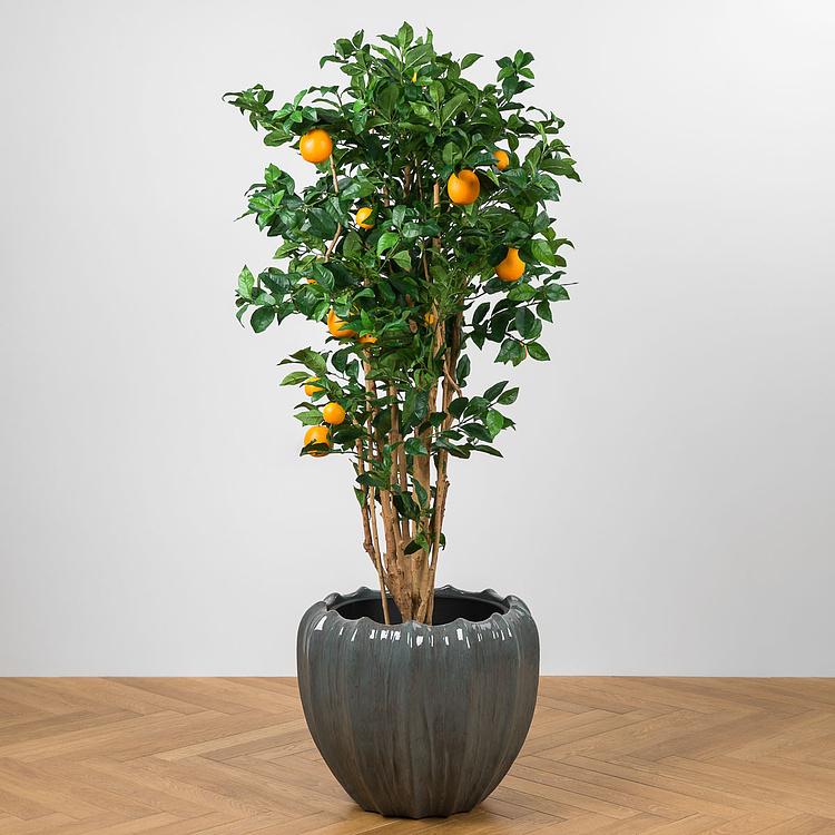 Кашпо Effectory Aura Vase Pot Emerald Medium - ракурс 7