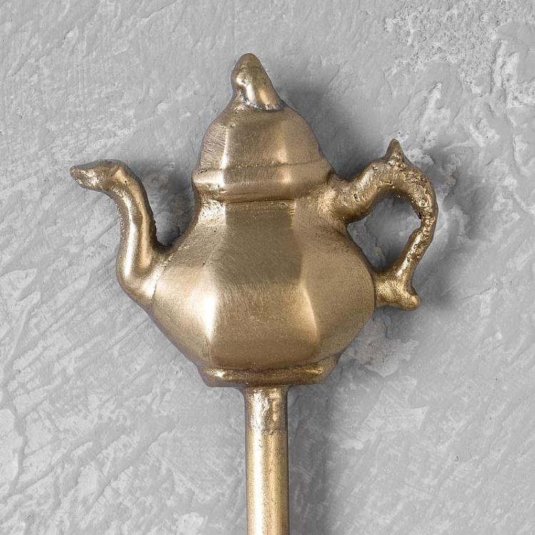 Крючок Латунный чайник Brass Teapot Hook With Ceramic Ball