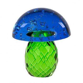 Decorative Mushroom Green Blue