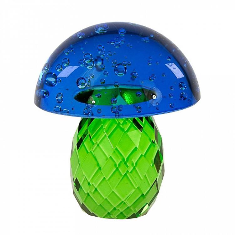 Decorative Mushroom Green Blue