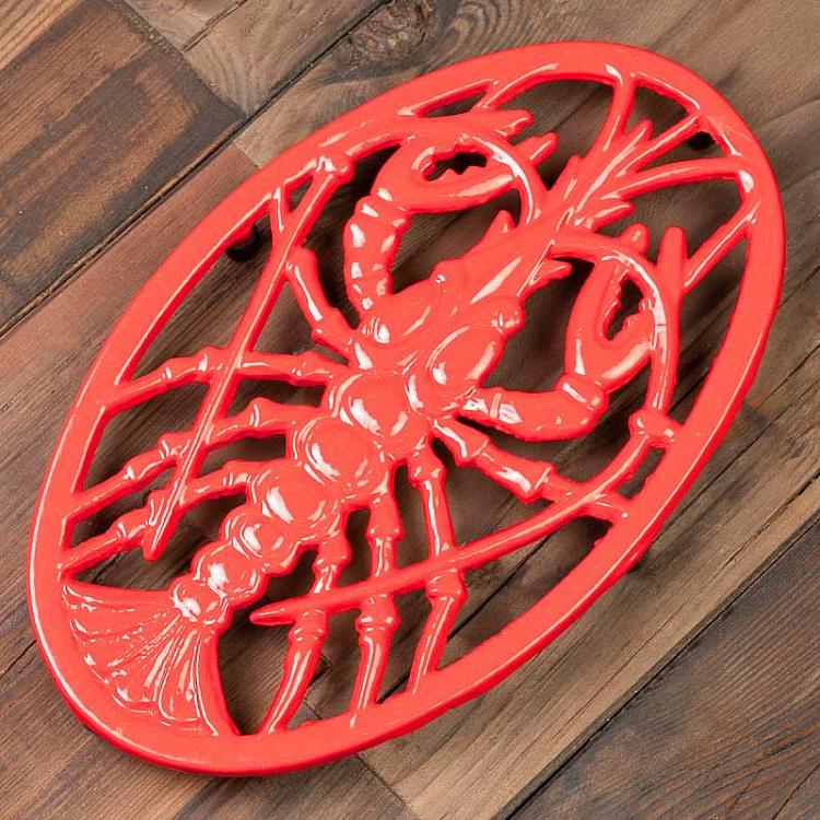 Подставка под горячее Лобстер Trivet Lobster In Cast Iron