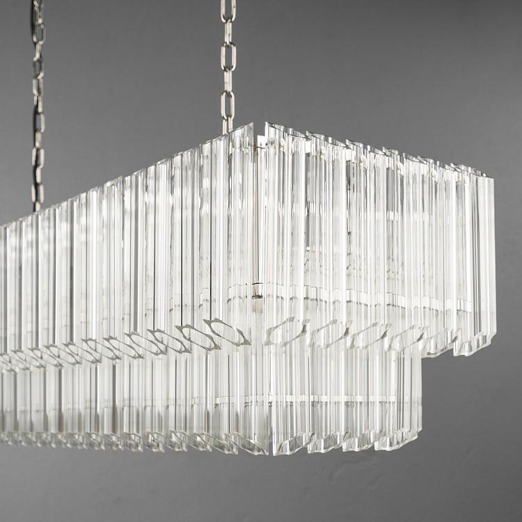 Прямоугольная люстра Виттория Vittoria Rectangular Chandelier