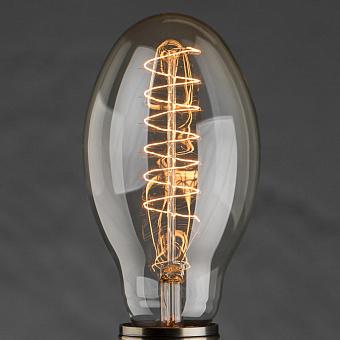 Лампа накаливания Edison Big Leaf Clear Screw+ E27 60W