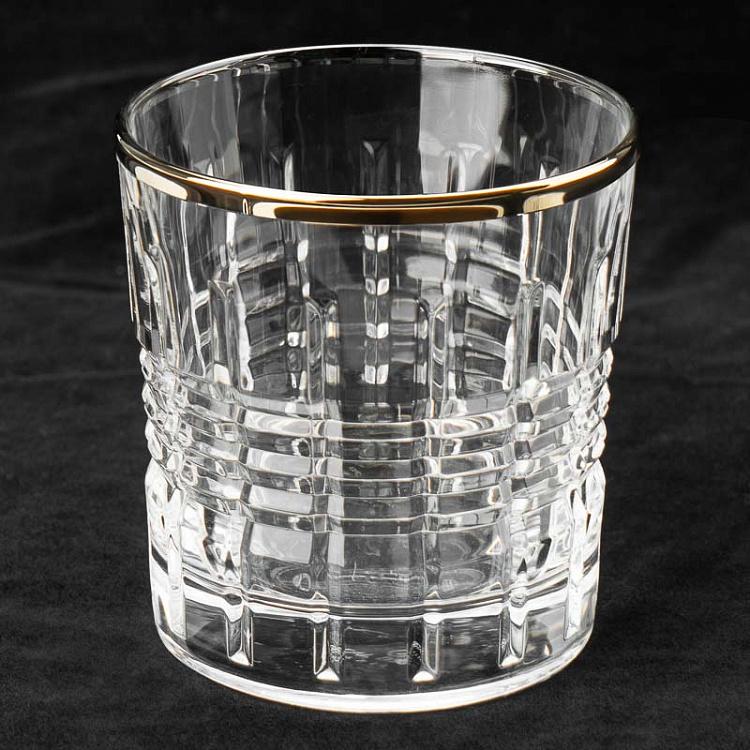 Низкий стакан с золотым ободком Рандеву Rendez-Vous Glass Low With Golden Rim