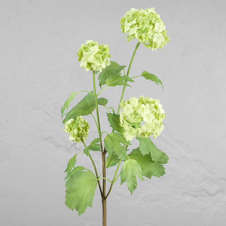 Искусственный цветок Buldonezh Viburnum Light Green 67 cm