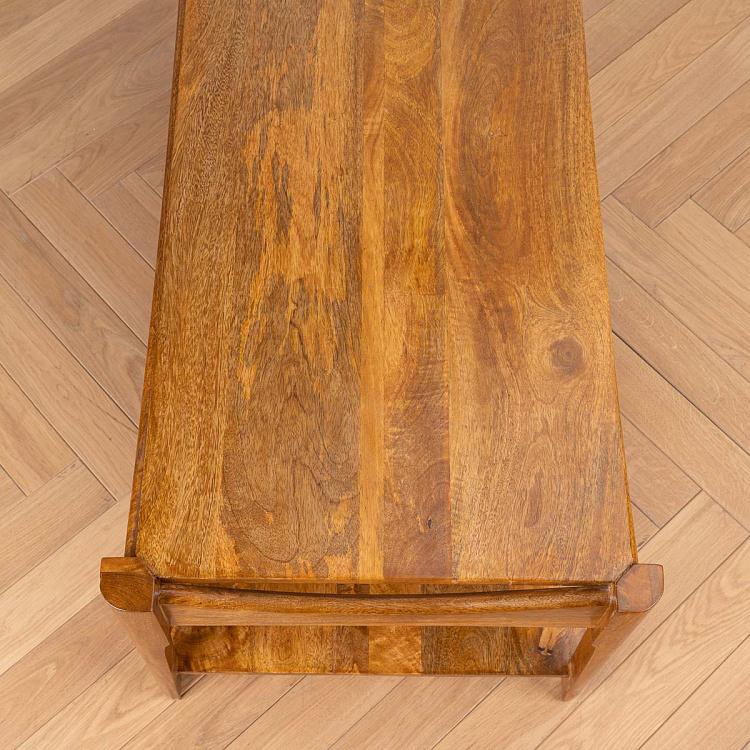 Кофейный столик из дерева манго Альфонс Alfons Coffee Table Mango Wood