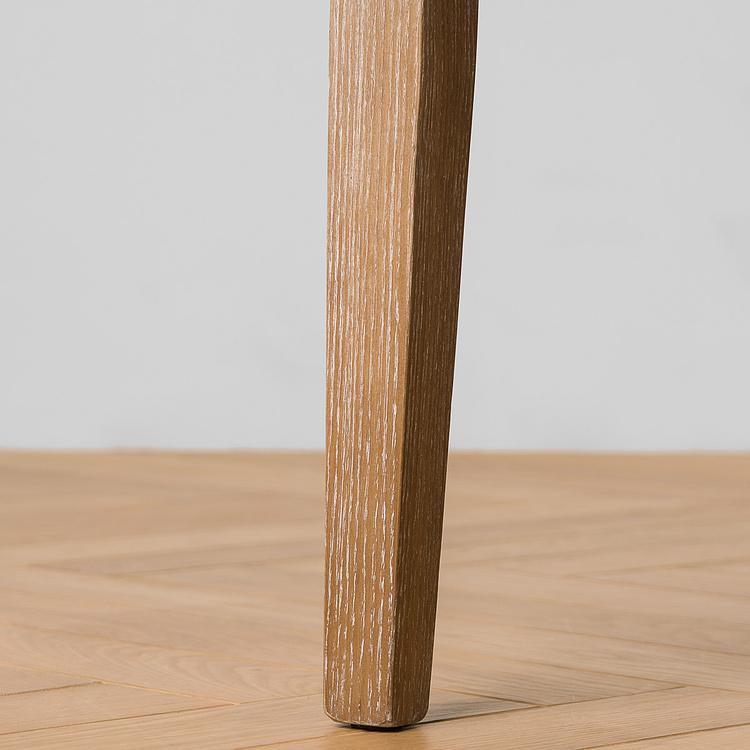 Двухместный льняной диван Маршал, песочные ножки Marshall 2 Seater, Oak Sandwashed Linen