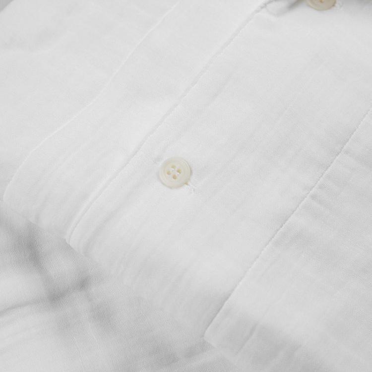 Белая пижама из лёгкого хлопка, размер XL Crepe Gauze Pajamas Sleep Wear White XL