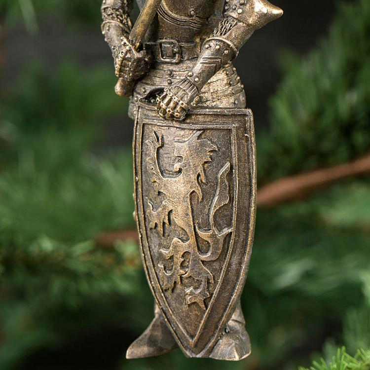 Ёлочная игрушка Золотой рыцарь Knight Gold 15 cm