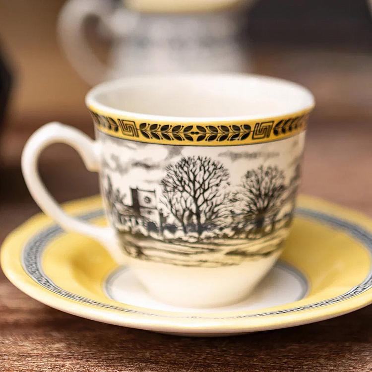 Чайная пара Безмятежный Halcyon Tea Cup And Saucer