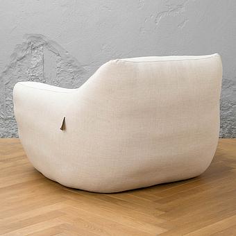 Кресло Summer Snug Chair Mark II полиэстер Faux Linen Natural - ракурс 4