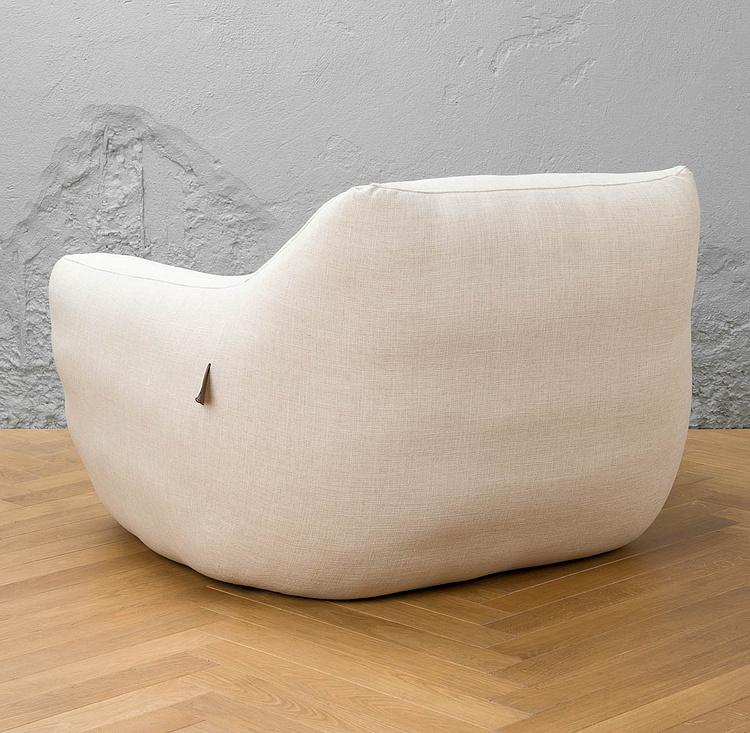 Кресло Summer Snug Chair Mark II полиэстер Faux Linen Natural - ракурс 4
