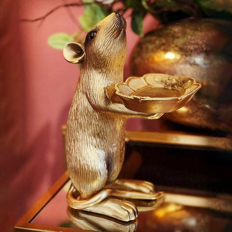 Подставка для мелочей и украшений Мышь Руди Rudi The Rat Plate