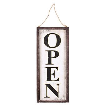 Wood Sign Open And Closed