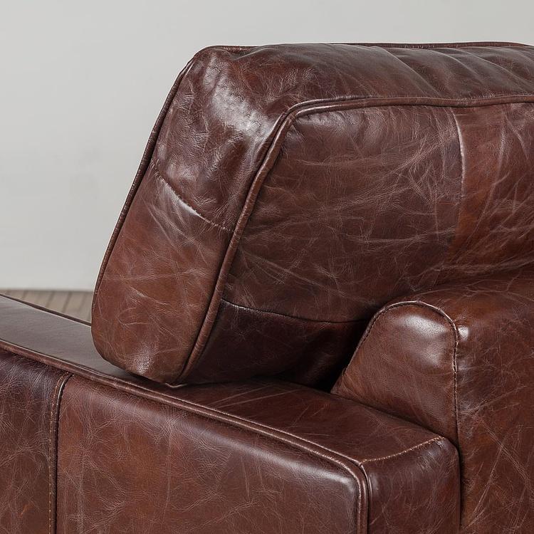 Двухместный кожаный диван Виконт Уильям Viscount William 2 Seater Leather