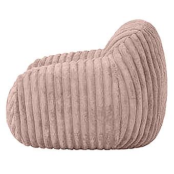 Кресло Baby Snug Chair искусственный мех Big Bear Pink - ракурс 3