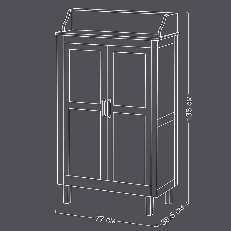 Сервант Narcisse Mango Wood Cabinet Small - ракурс 15