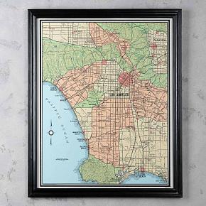 Map Los Angeles Small
