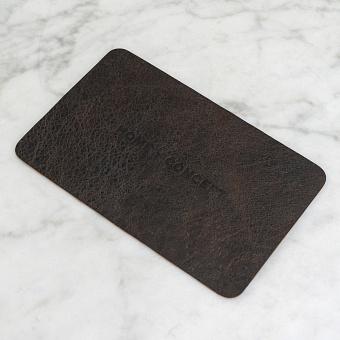 Коврик для стола Home Concept Working Station Leather Pad Small натуральная кожа Heritage Black Carriage