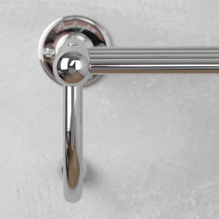 Держатель полотенец цвета хром Towel Rack Chrome