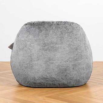 Кресло Baby Snug Chair искусственный мех Big Bear Pink - ракурс 4