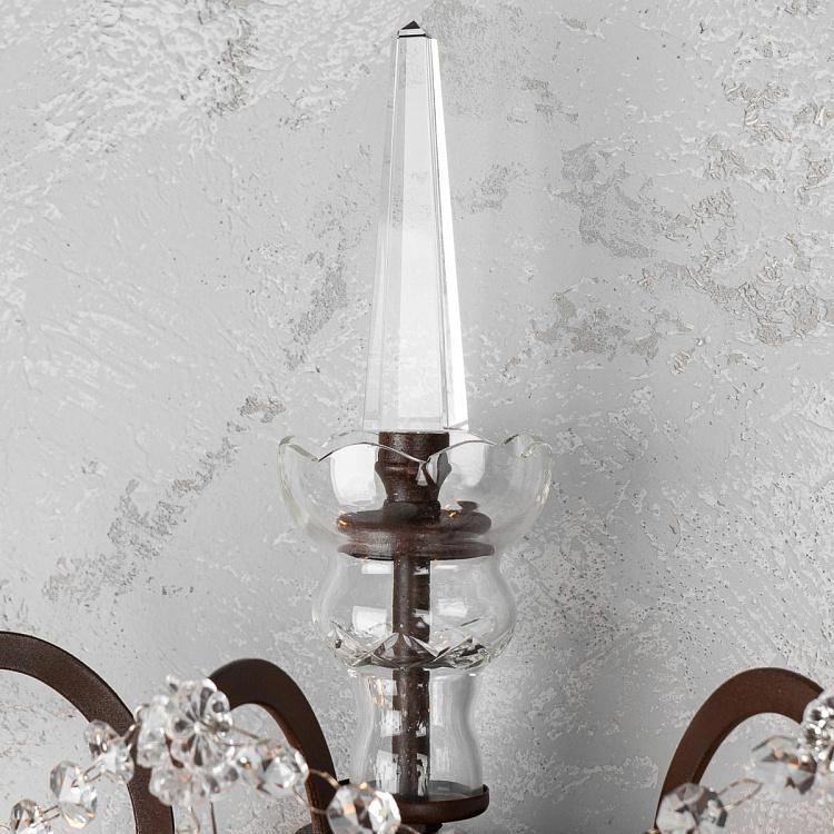 Бра Хрустальное Crystal Sconce