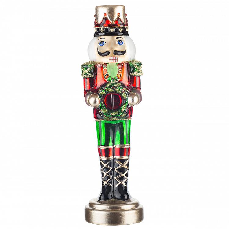 Новогодняя фигурка с подсветкой Щелкунчик Nutcracker With LED 27 cm