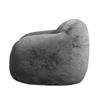 Кресло Snug Chair искусственный мех Grizzly Grey - ракурс 3