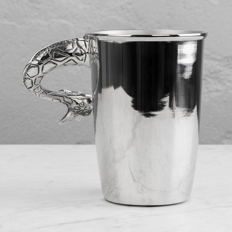 Ведро для льда Жираф Giraffe Ice Bucket Silver