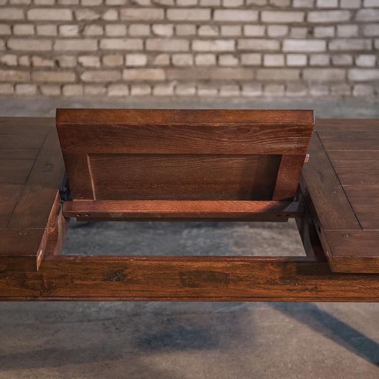 Обеденный раздвижной стол Wentworth Extending Dining Table Small дуб Antique Oak - ракурс 8