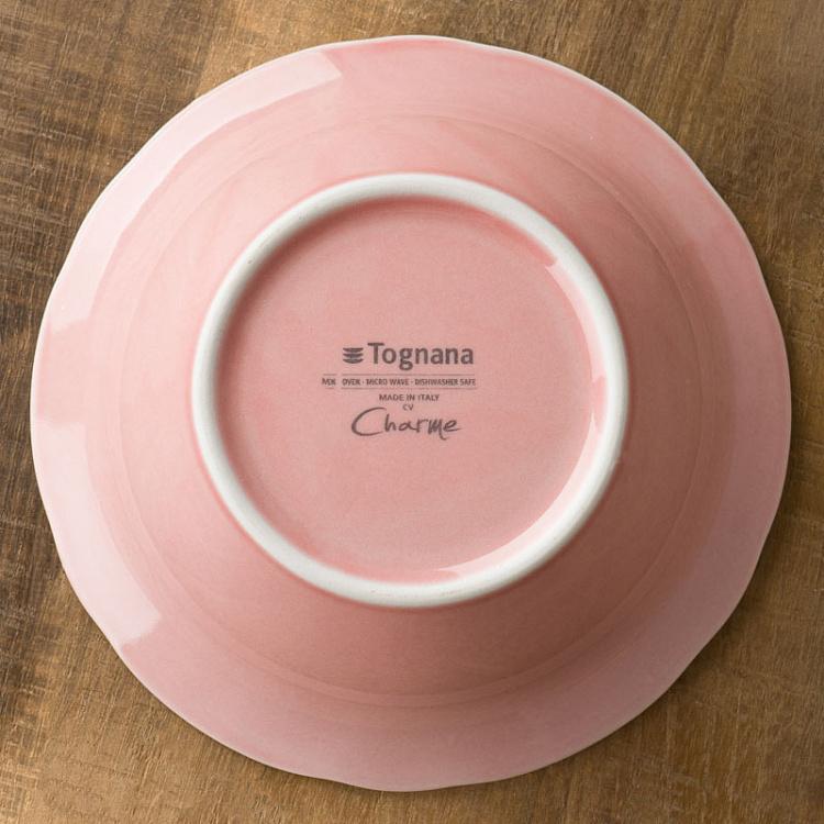 Пудрово-розовая салатница Старая Вена Vecchio Vienna Salad Bowl Powder Pink