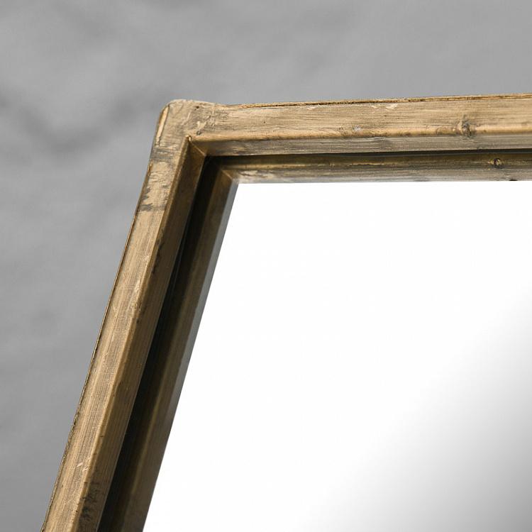 Прямоугольное настольное зеркало из состаренного металла Aged Metal Rectangular Mirror