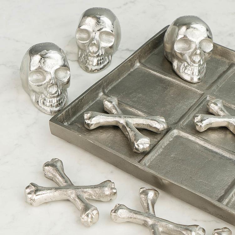 Настольная игра Крестики-нолики с черепами и костями Skull Tic Tac Toe