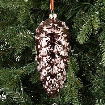 Ёлочная игрушка Pine Cone Brown 17 cm