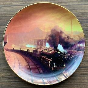 Vintage Plate Turkey