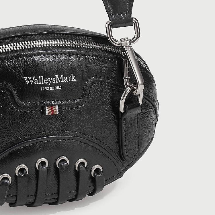 Несессер Skid Obolensky Pocket натуральная кожа Bowler Black - ракурс 5